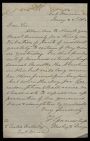 Copy of letter from Captain Thomas Sparrow to S. Teackle Wallis 